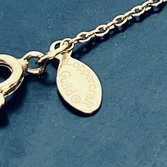 Vintage Coppercraft Guild Cable Chain Bracelet - Picture 3 of 4